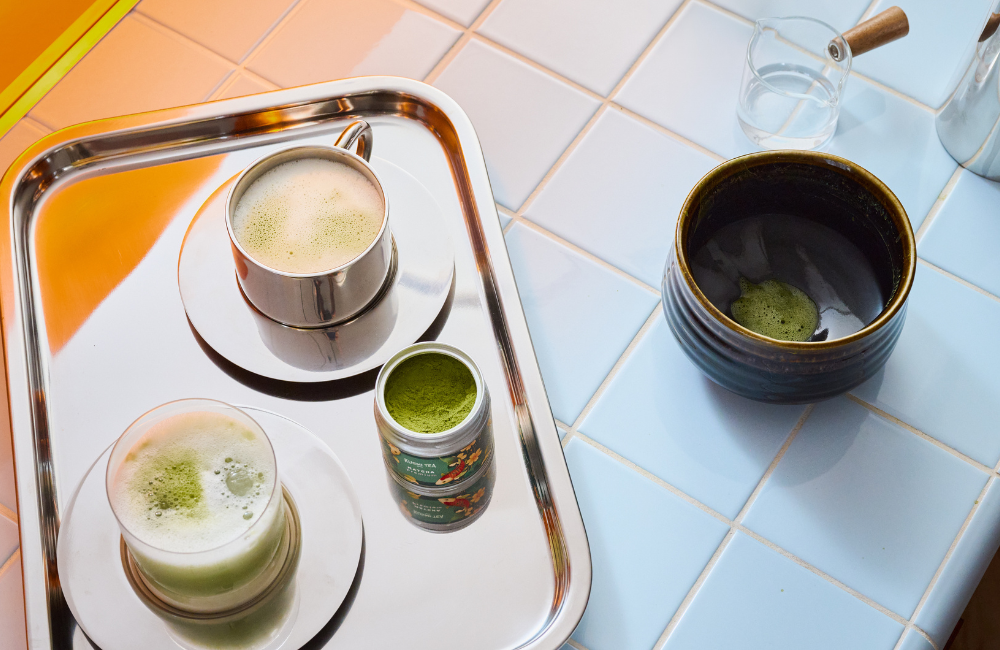 matcha chai latte