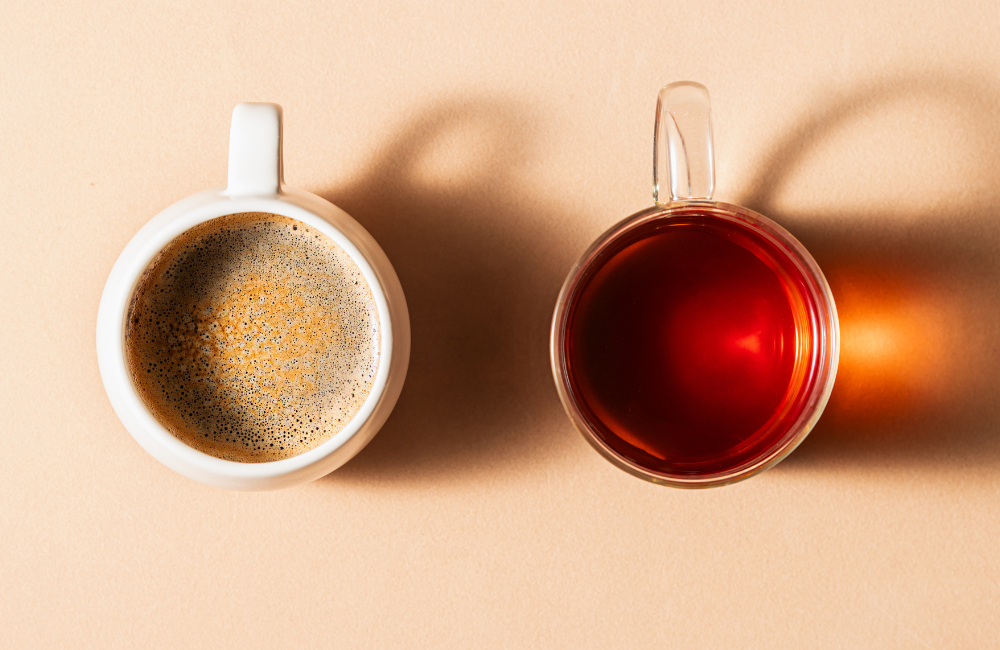 thé vs café