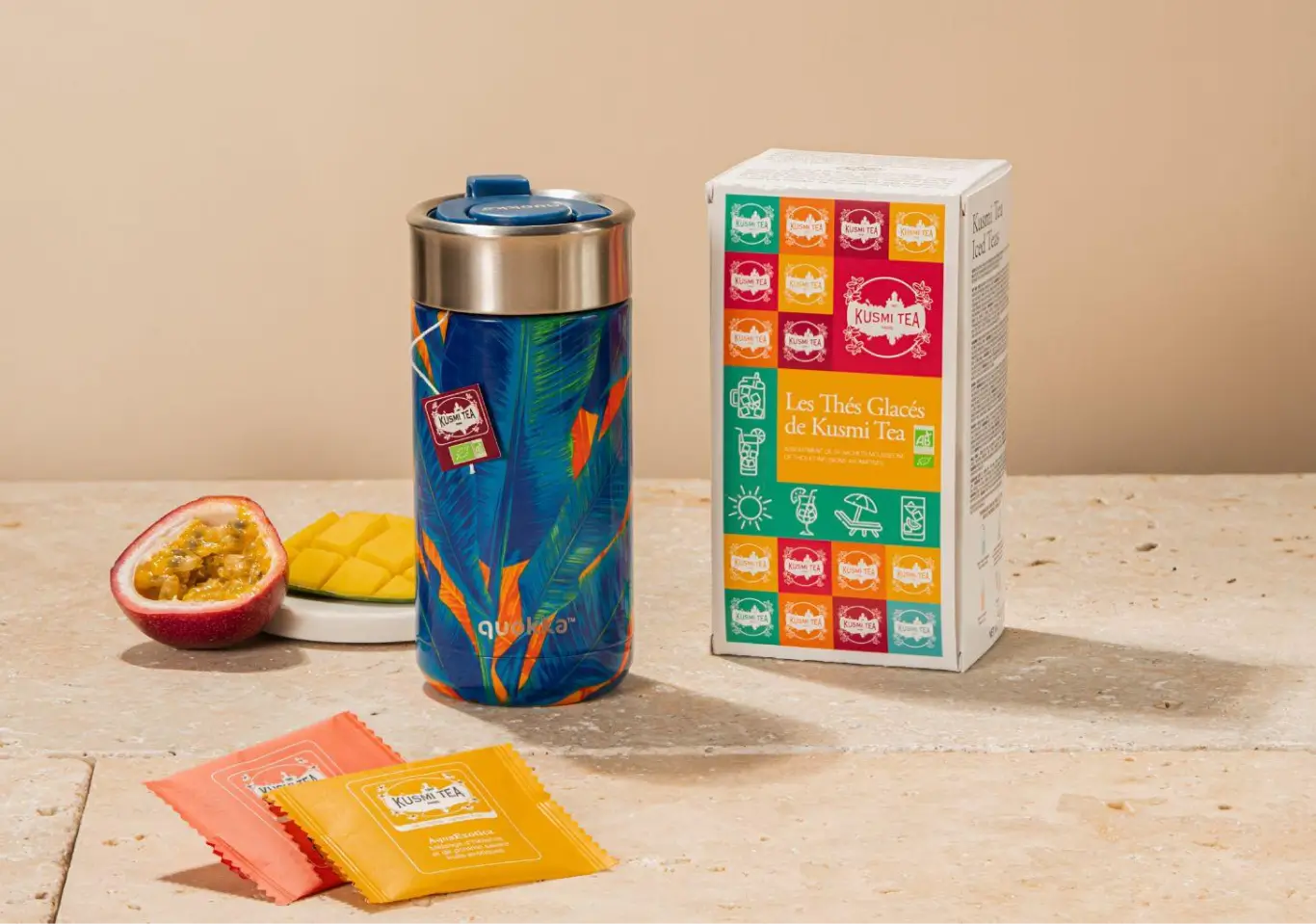 thé glacé gourde voyage