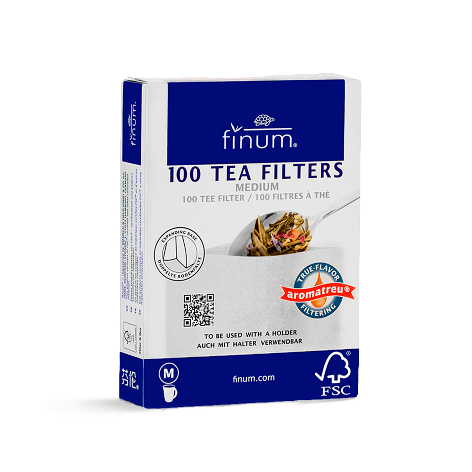 Paper tea filter - FINUM