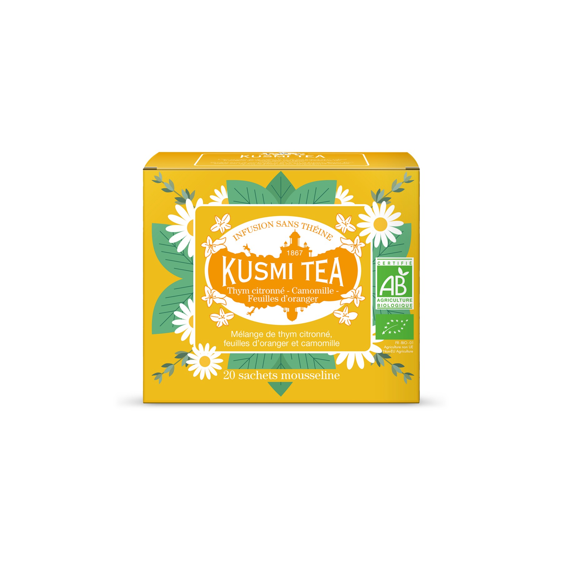 Lemon Thyme - Chamomile - Orange Leaves