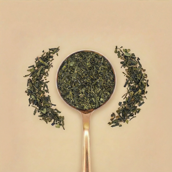 Cucumber-mint green tea