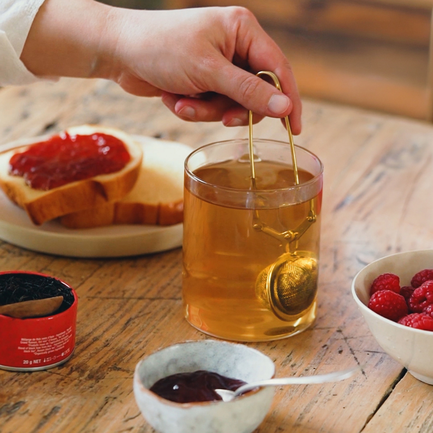 Infuseur à thé 4,5 cm 1 tasse