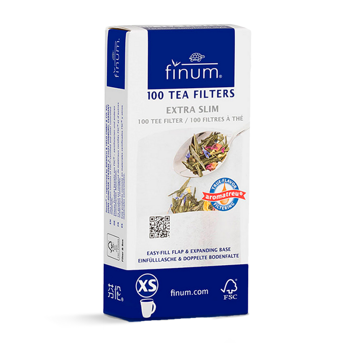 Filtres à thé papier FINUM