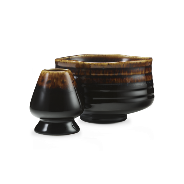 Matcha cofanetto - ciotola e porta-frusta