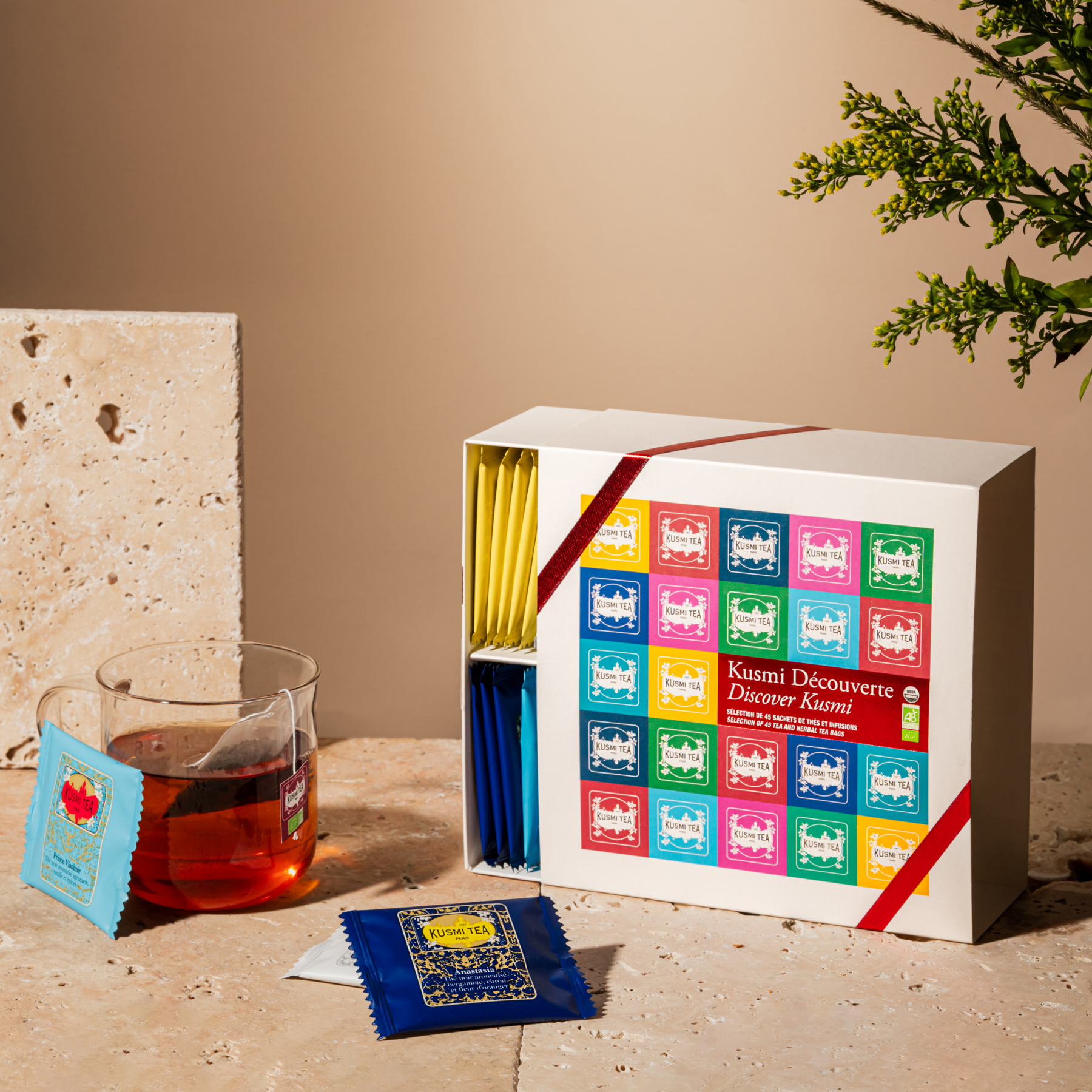 Cofanetto Kusmi Découverte bio