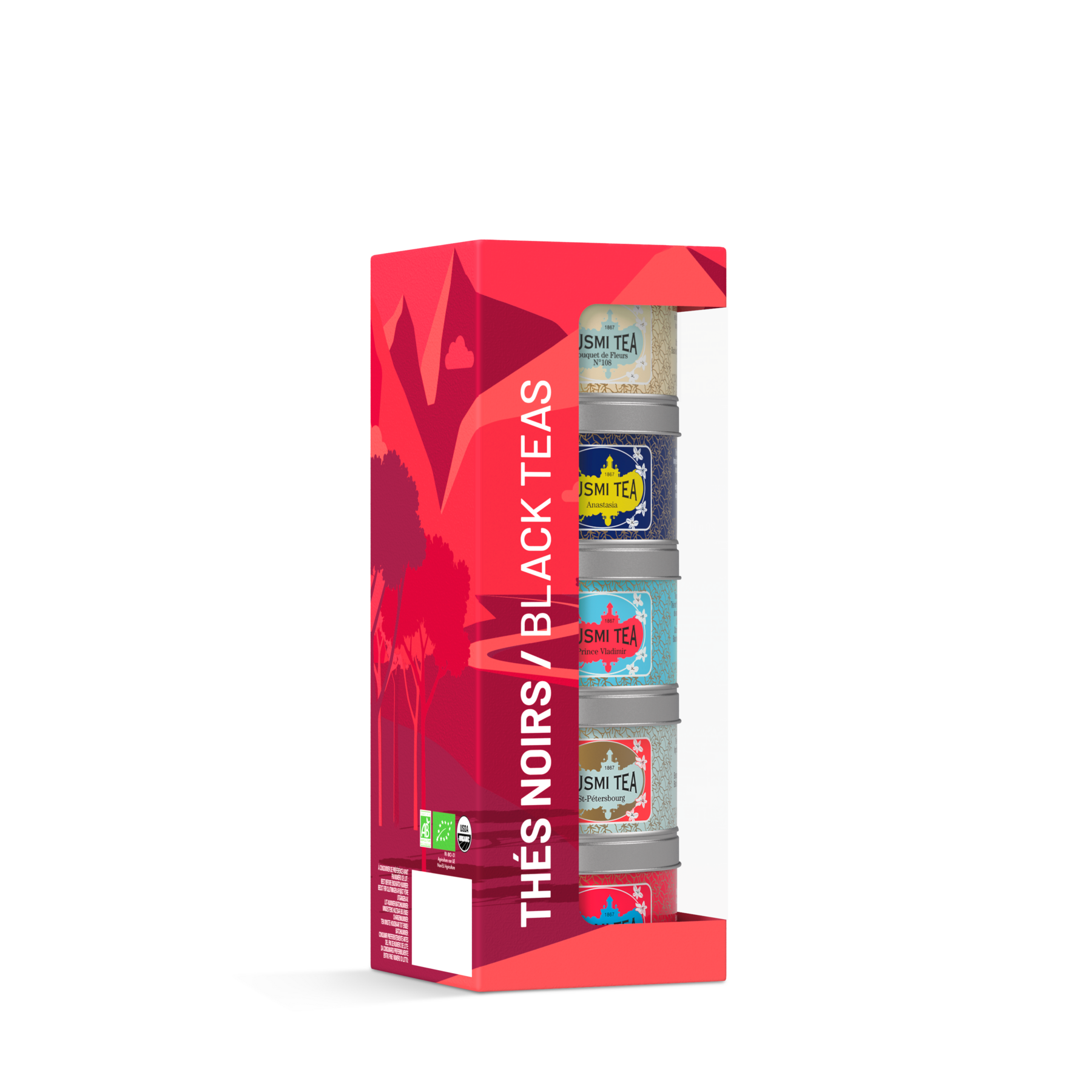 Coffret Les Thés noirs bio