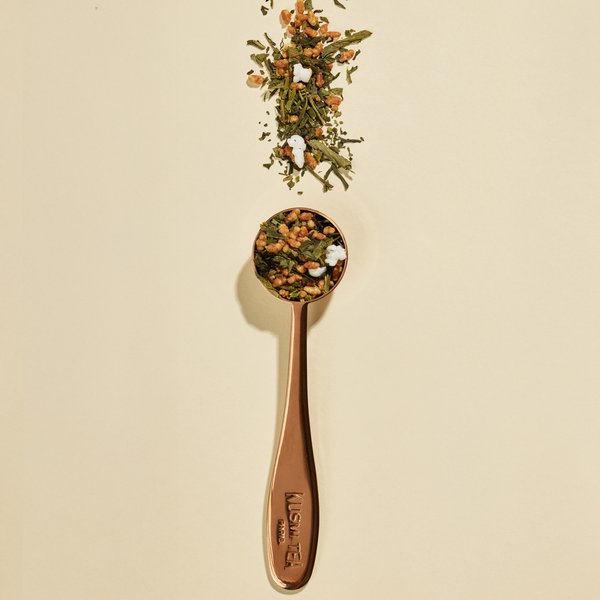 Copper tea measure