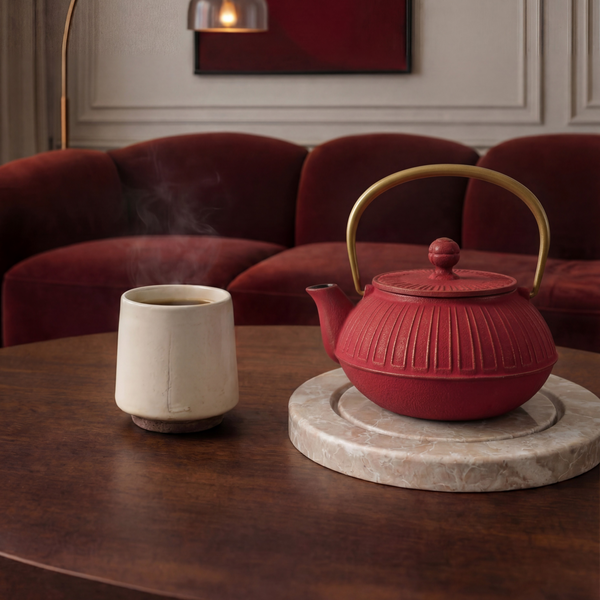 Kiku cast iron teapot 65Cl