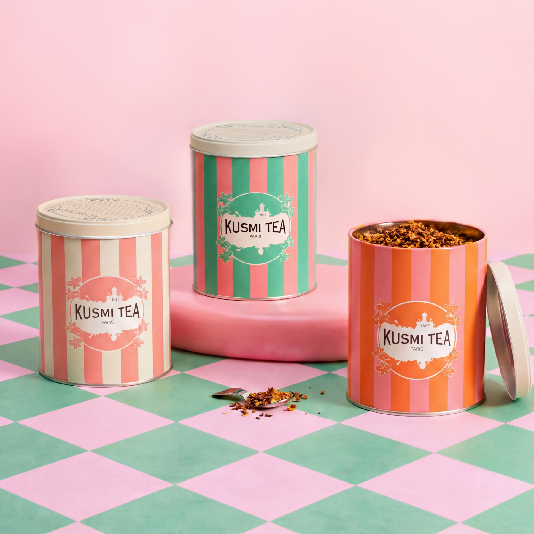 La boîte à thé à recharger