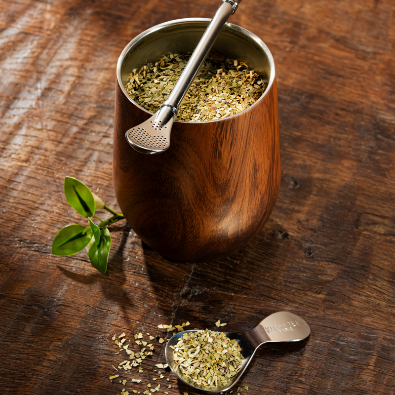 Stainless steel mate gourd 35cl