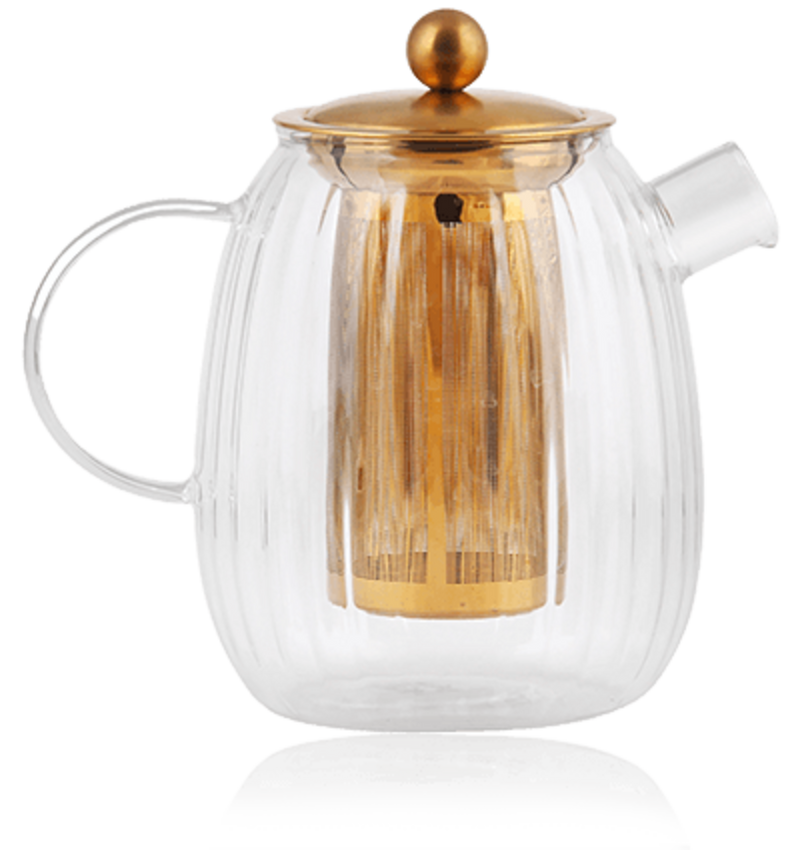 Théière verre Tulip 1L