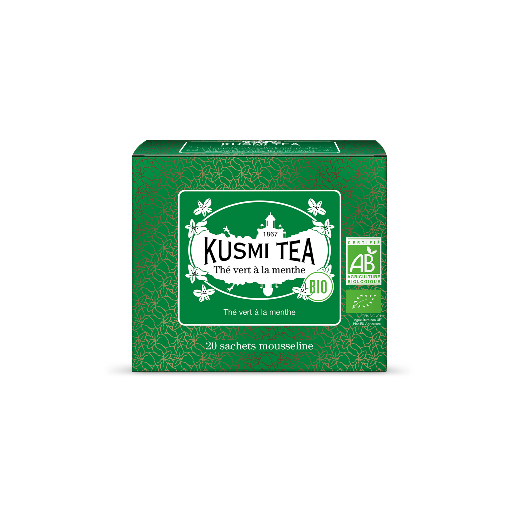 Thé vert à la menthe