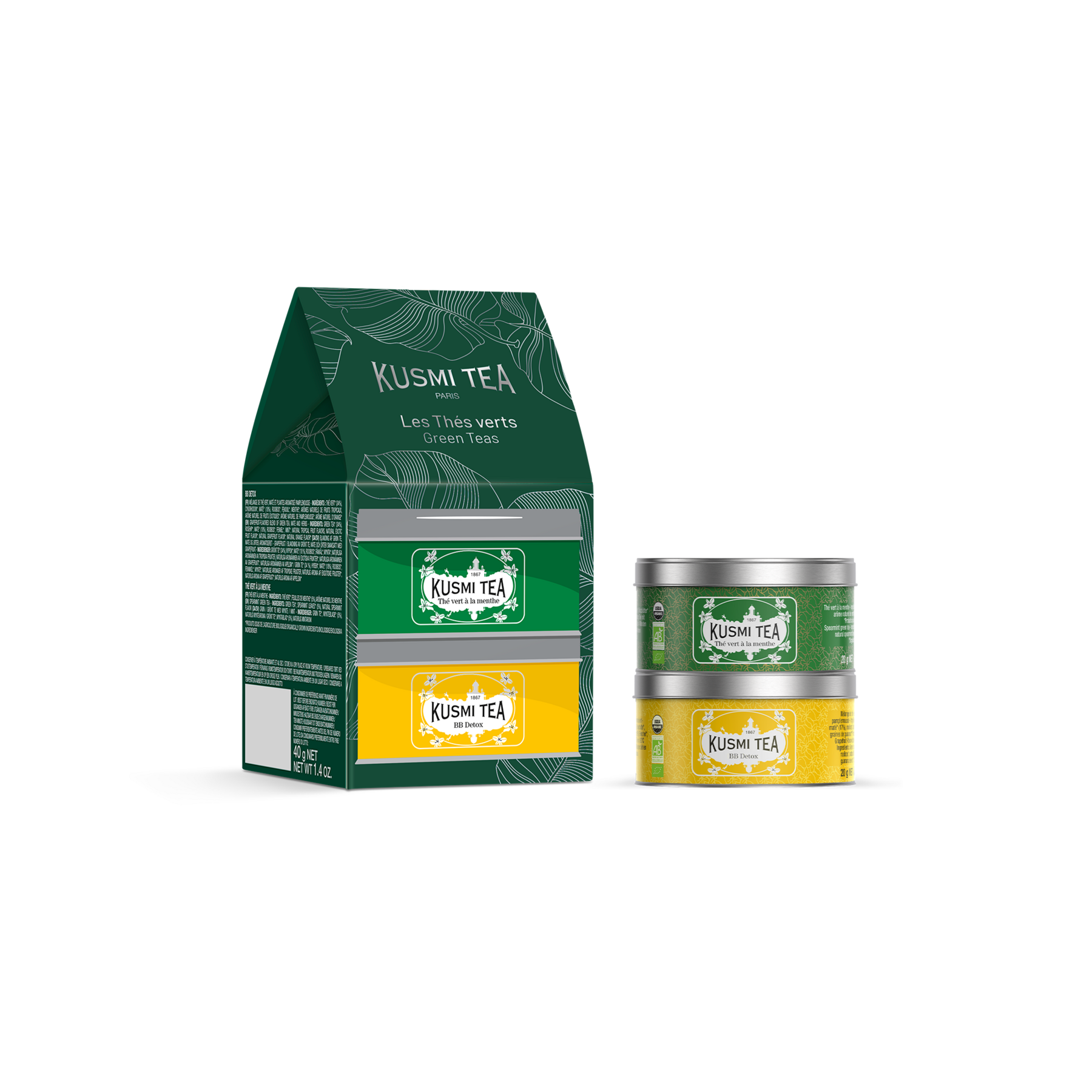 Groene thee 2 miniaturen