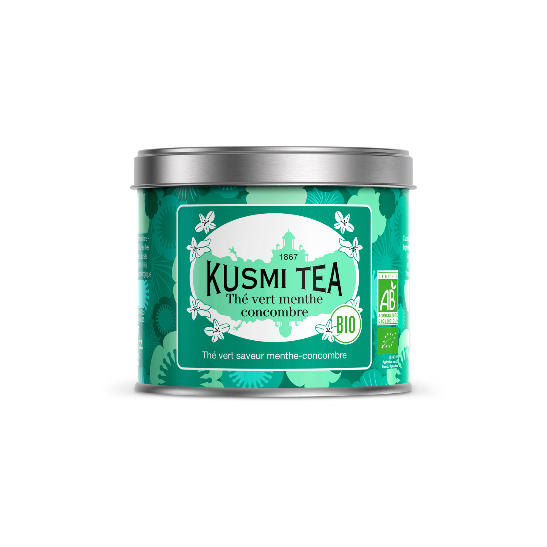 Tè verde alla menta e cetriolo