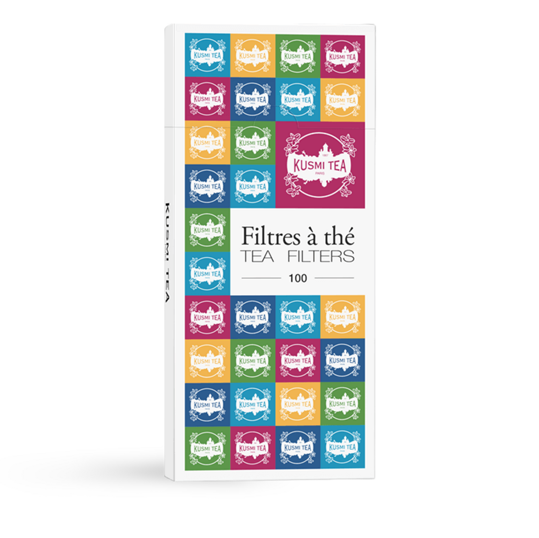 100 filtres à thé papier