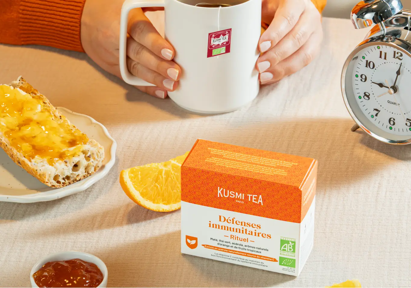 produit Rituel Défenses Immunitaire Kusmi Tea