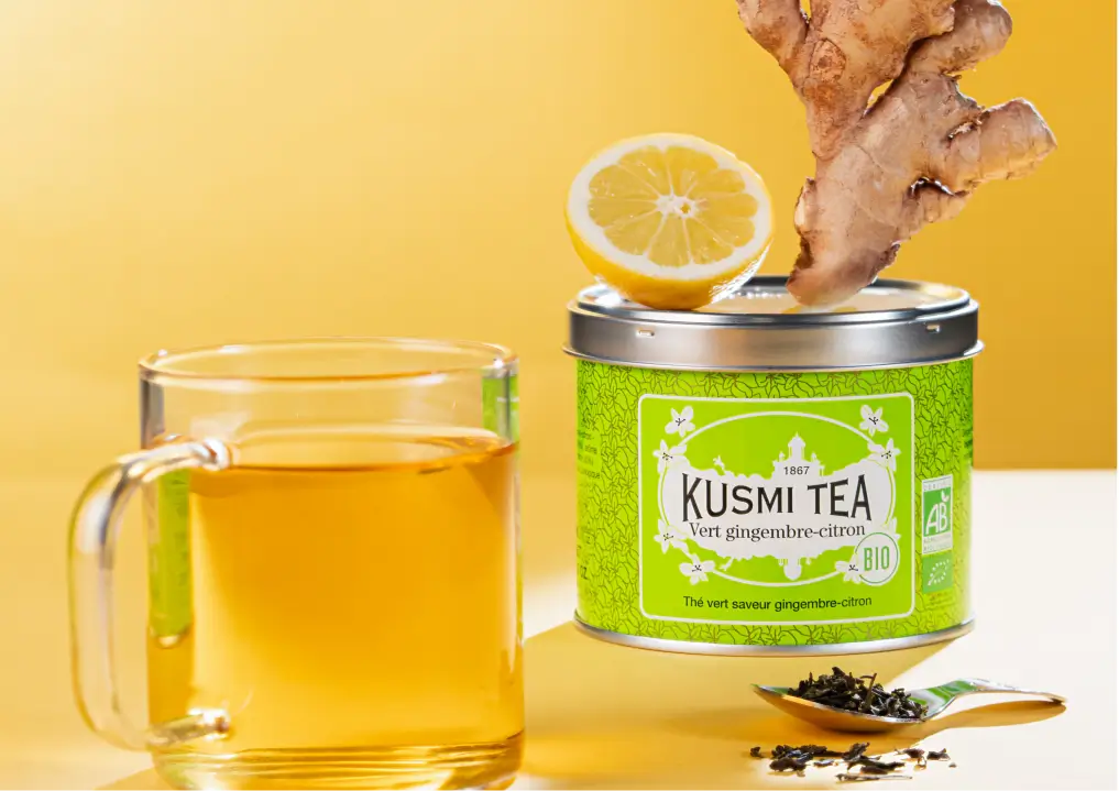 Thé vert gingembre