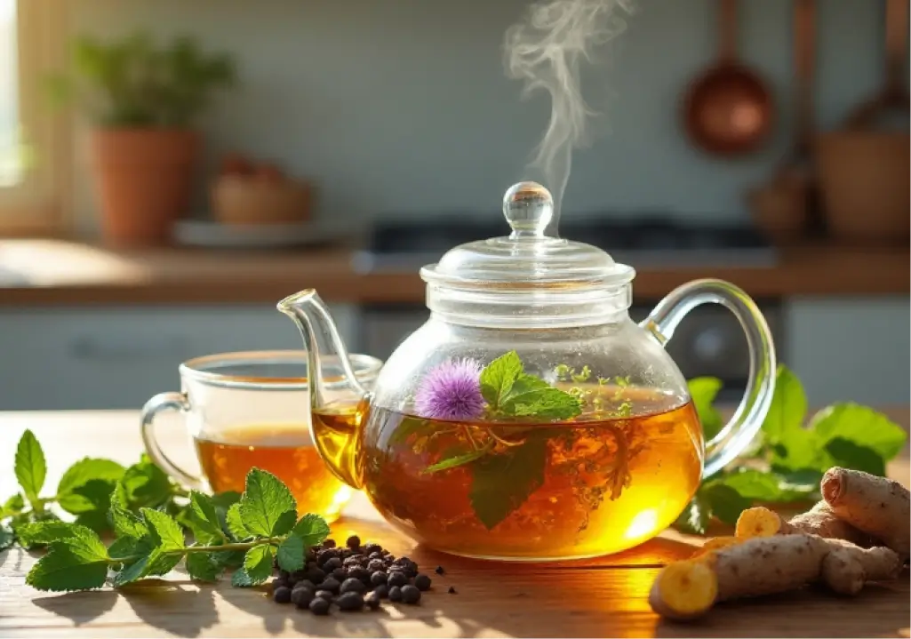 Tisane pour le foie : les secrets d'une boisson détox naturelle