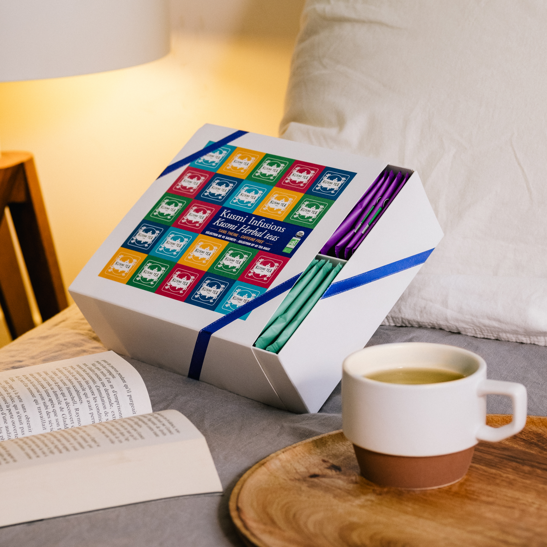 Kusmi Herbal Teas Gift Set – Caffeine Free Tea Bags