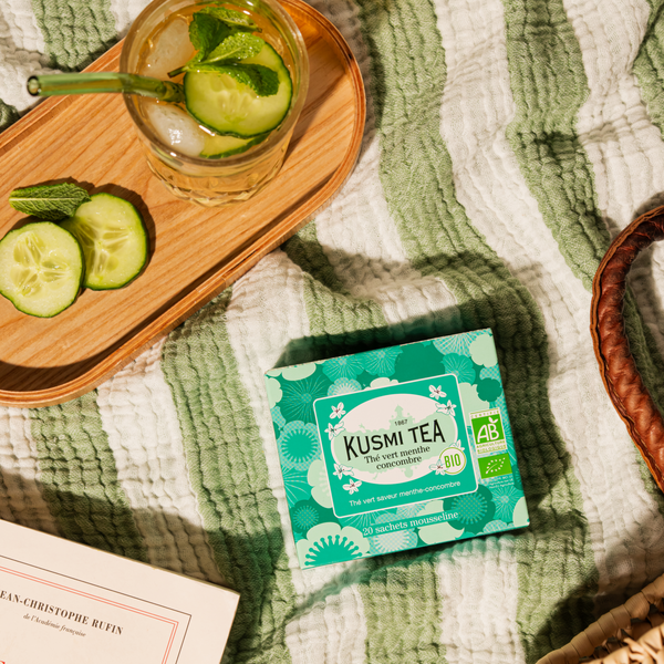 Cucumber-mint green tea (Organic) - Kusmi Tea