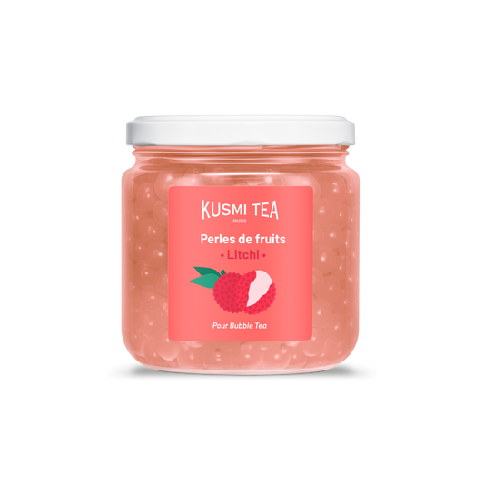 Vruchtenparels Lychee . Groot formaat