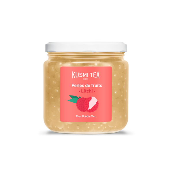 Perle di frutti di litchi