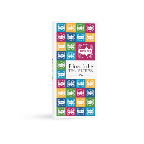 100 filtres à thé papier