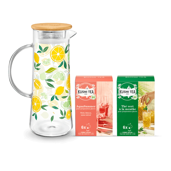 Customizable iced tea set