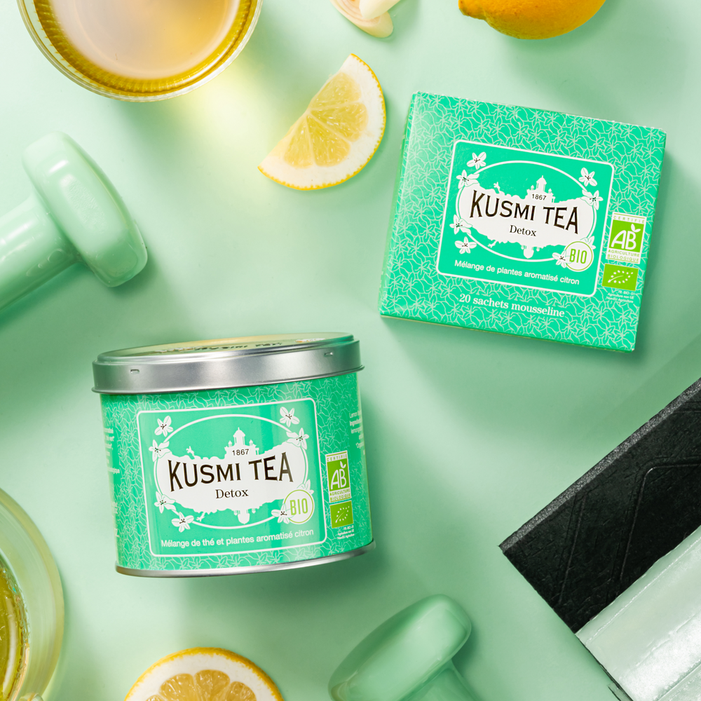 Detox (Organic) Tea – Green Tea, Yerba Mate & Lemon Blend