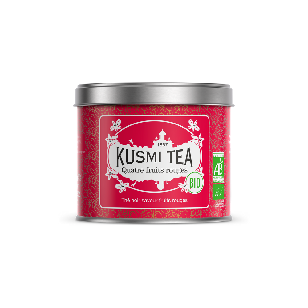 Four Red Fruits Organic Black Tea – Fruity Red Berries Flavor