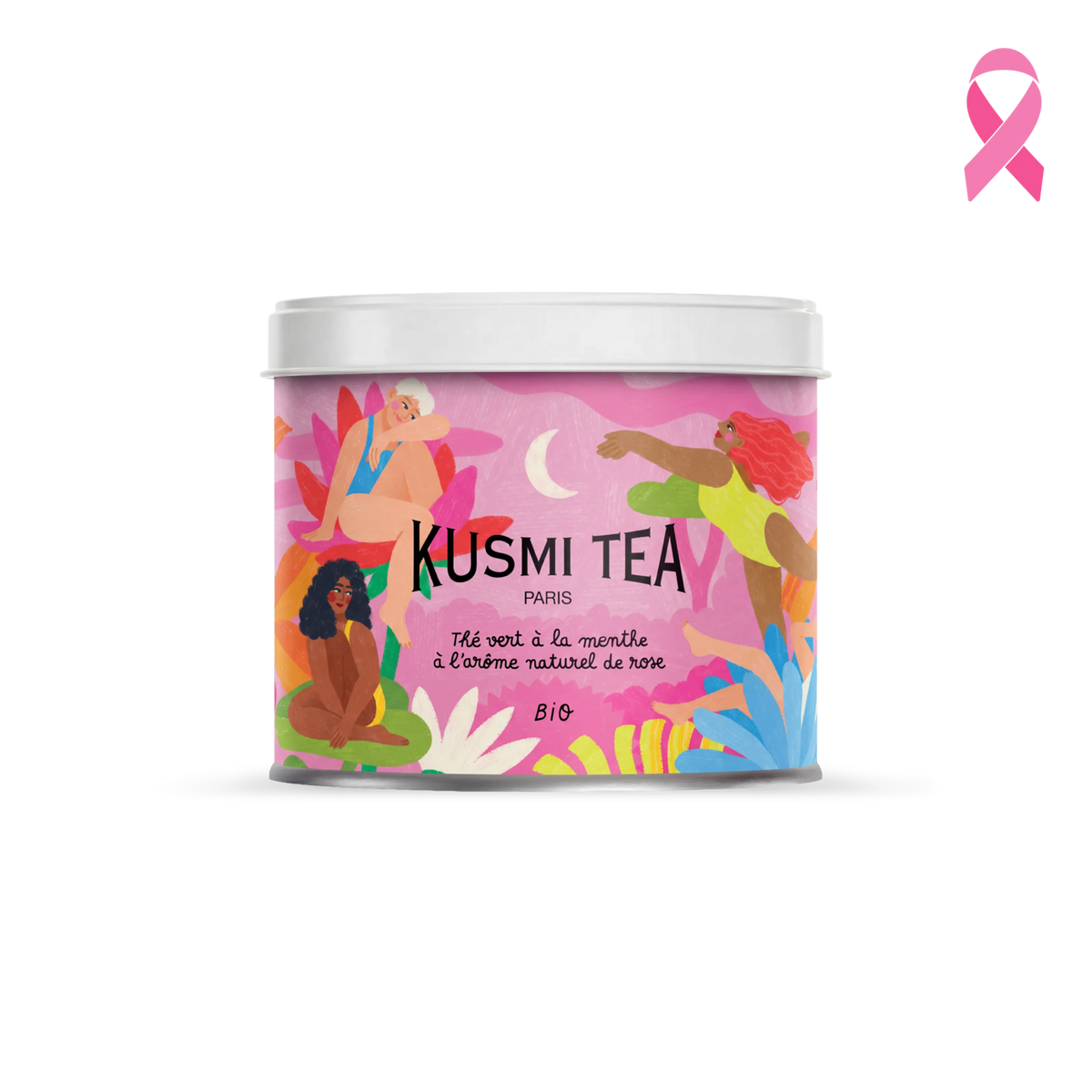 Tè verde alla menta bio all'aroma naturale di rosa