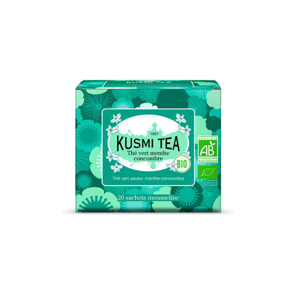 Thé vert menthe concombre