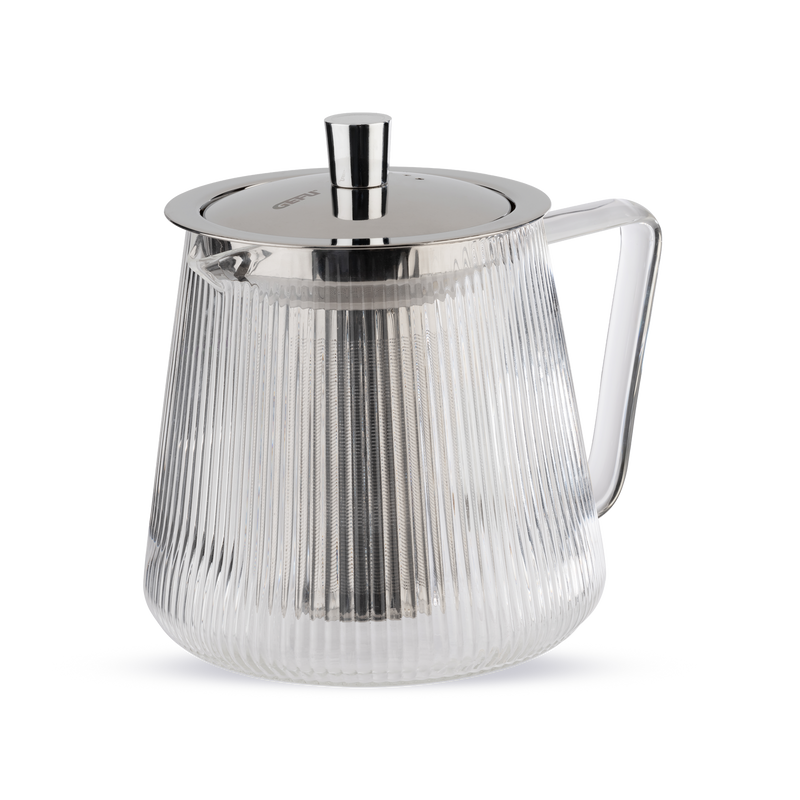 Infusa Glass and Stainless Steel Teapot 0.8L