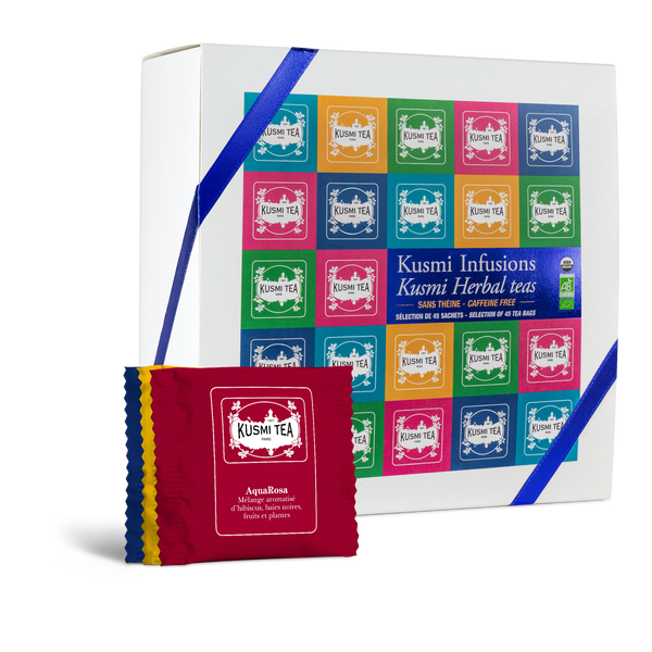 Kusmi Herbal Teas Gift Set – Caffeine Free Tea Bags