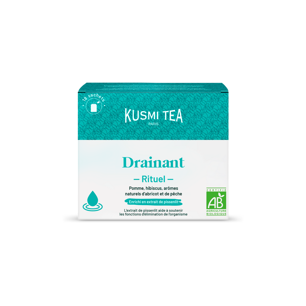 Rituel Drainant - Tisane détox pissenlit - Kusmi tea