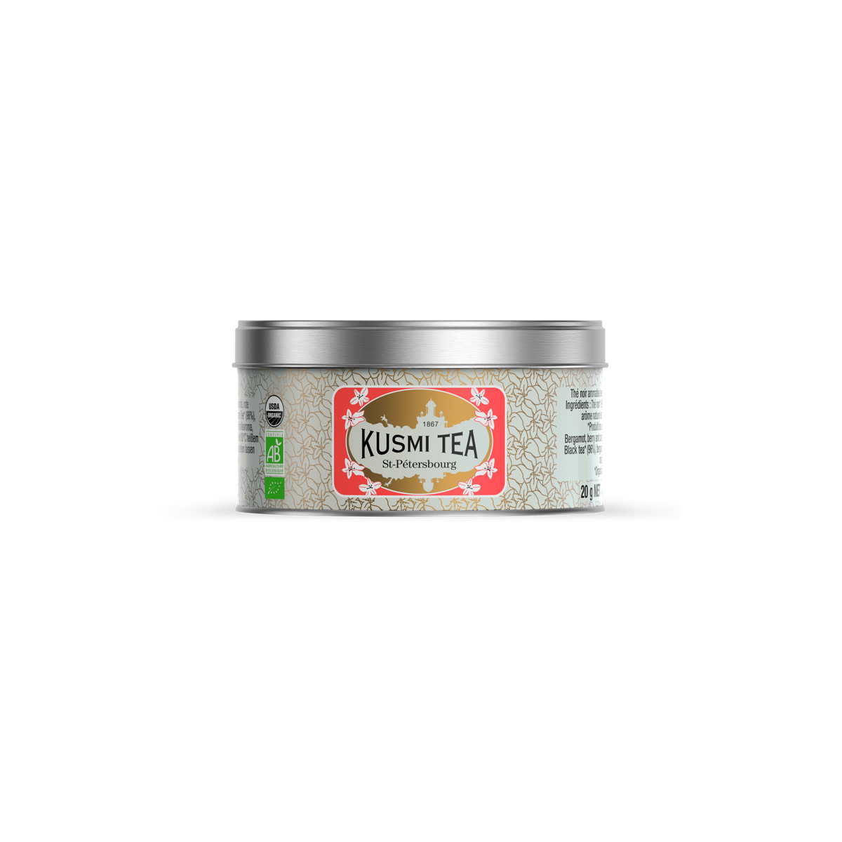 St-Petersburg Organic Earl Grey Black Tea with Caramel & Berry Flavor