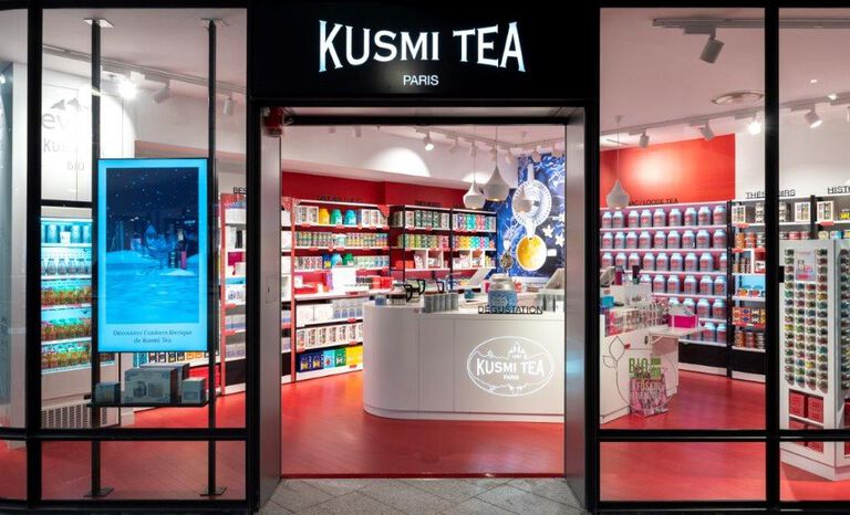 Kusmi Tea inaugure son Kusmikiosk à Paris, une boutique 100% automatisée