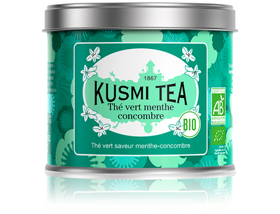 Cucumber-mint green tea (Organic)