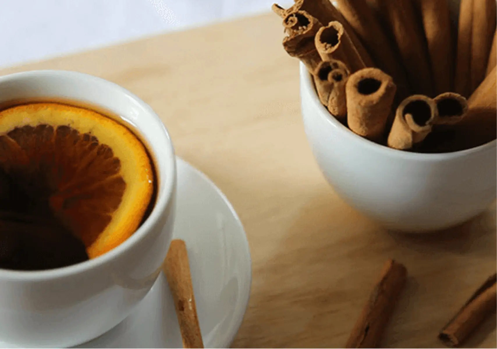 Organic cinnamon tea and infusion recipes