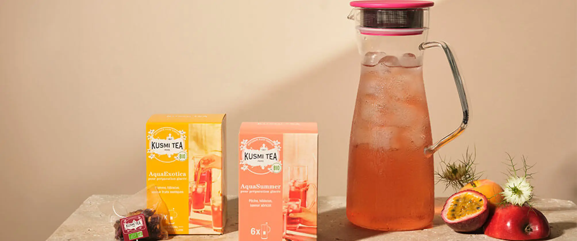 Refresh yourself with our iced teas sets at only 39,90€