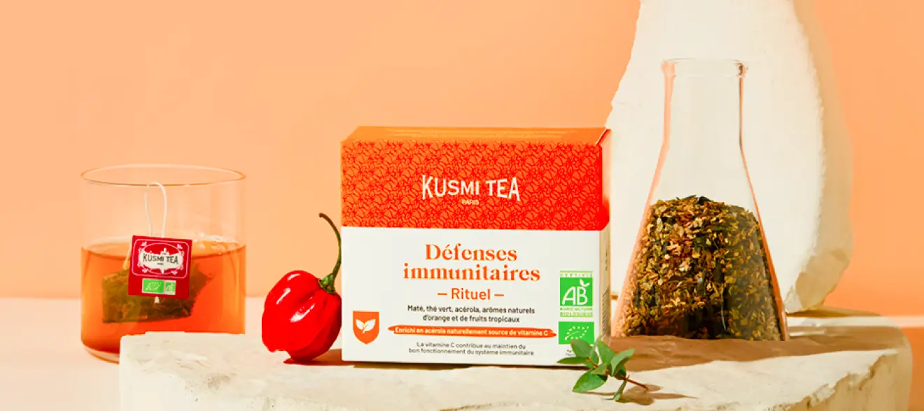 Click to discover our new product "Immune System green tea"