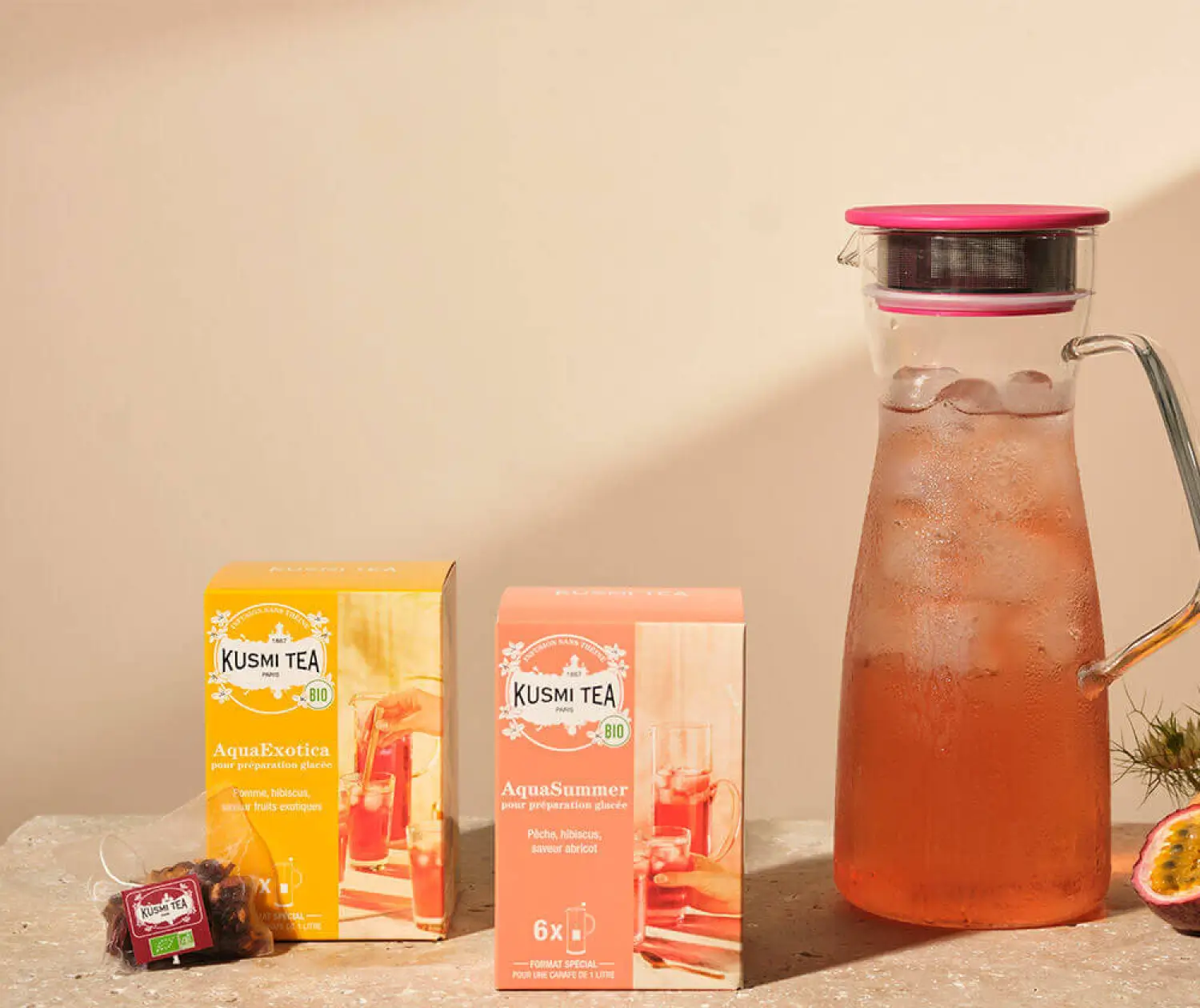 Refresh yourself with our iced teas sets at only 39,90€