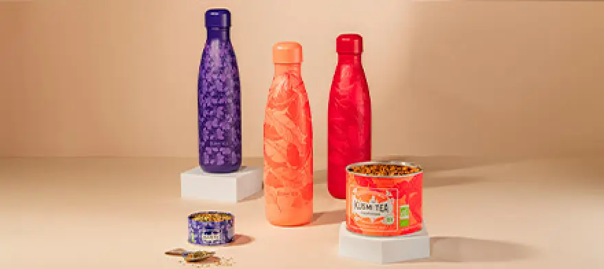 Click to discover our colorful Kusmi Tea Bottles