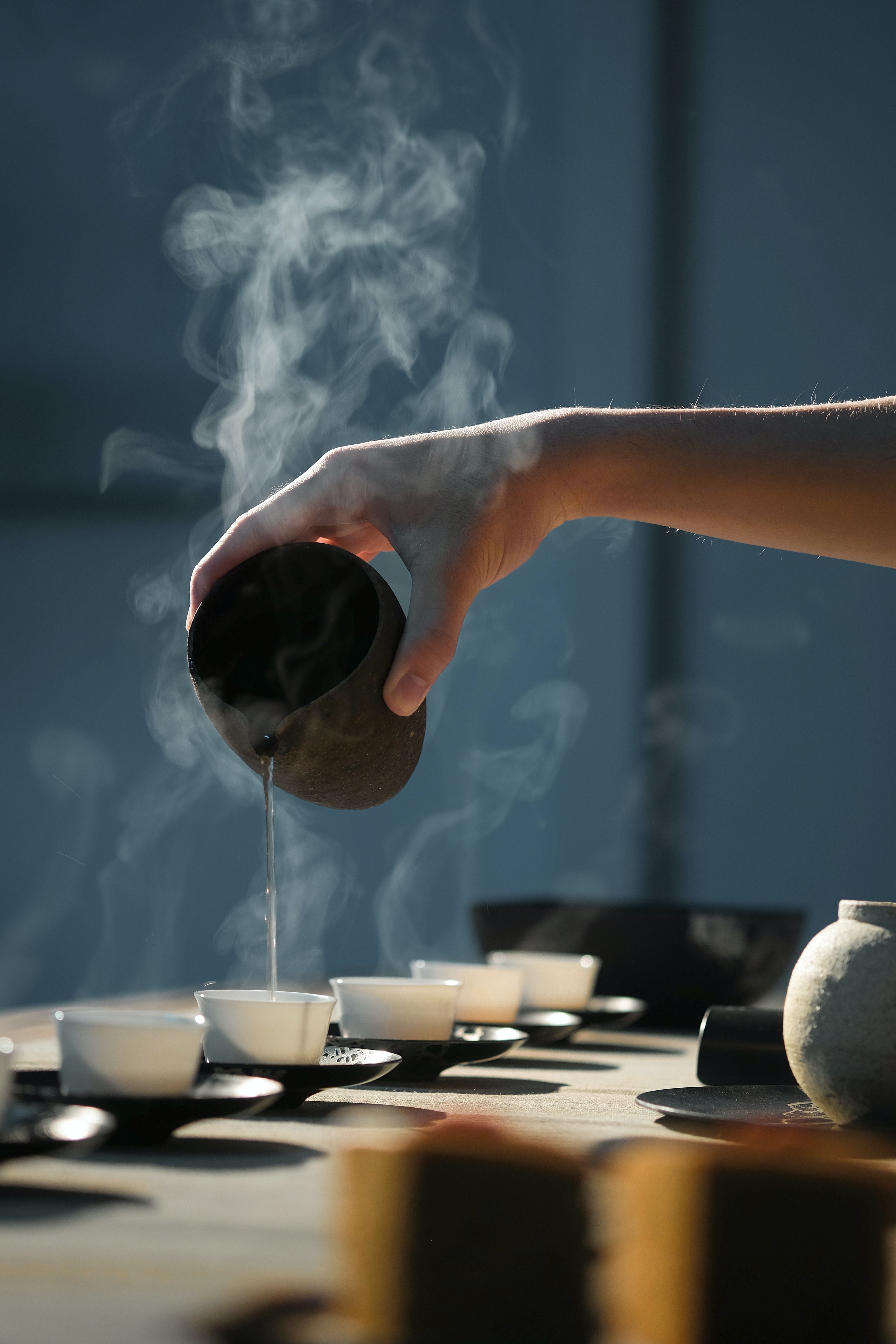 Service thé vert bio de Chine