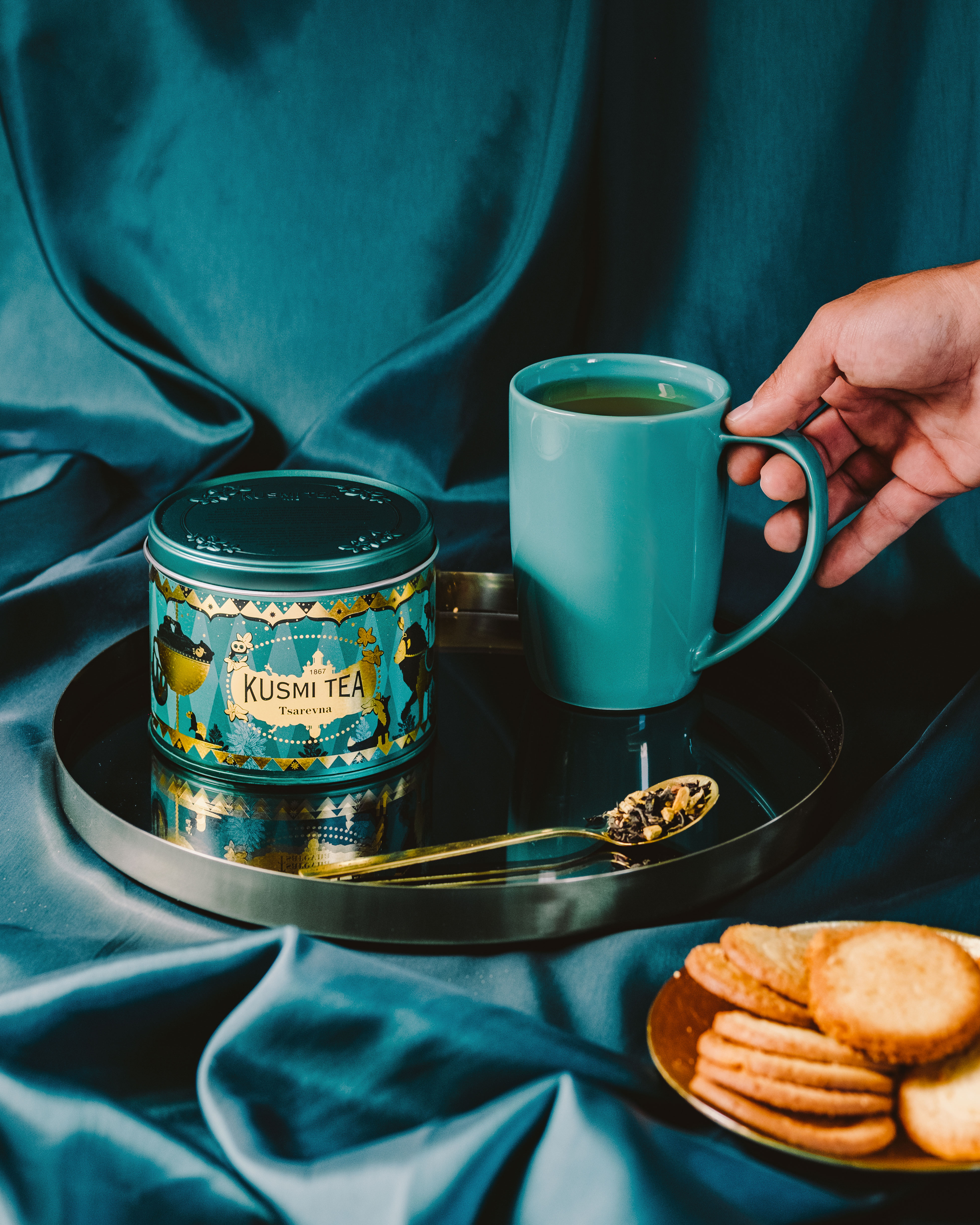 Votre thé de noël Tsarevna par Kusmi Tea - Elle à Table
