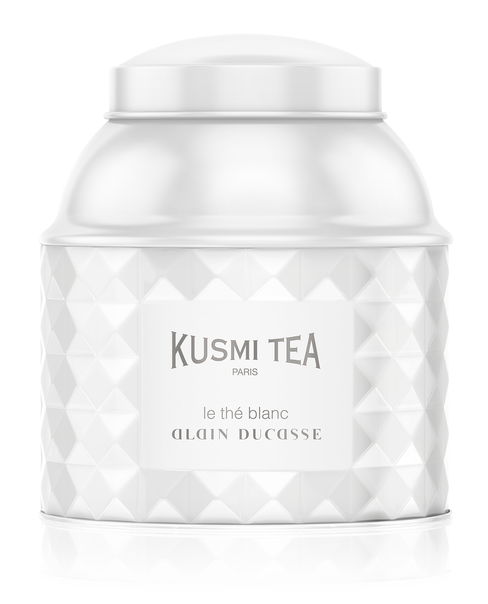 Le Thé Blanc Alain Ducasse Rose & Framboise Boîte de 120 g Kusmi Tea