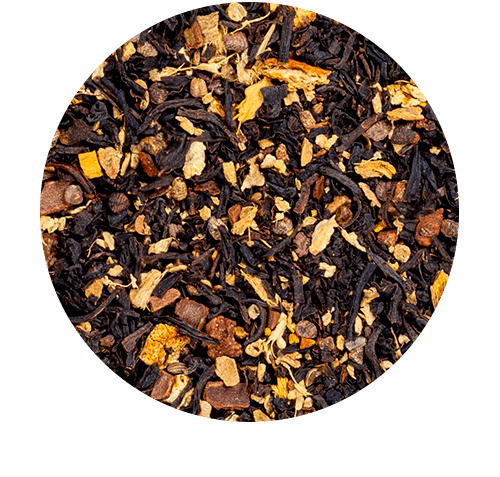 Tsarevna Bio - Mélange aromatisé de thé noir, orange et épices - Thé en vrac - Kusmi Tea