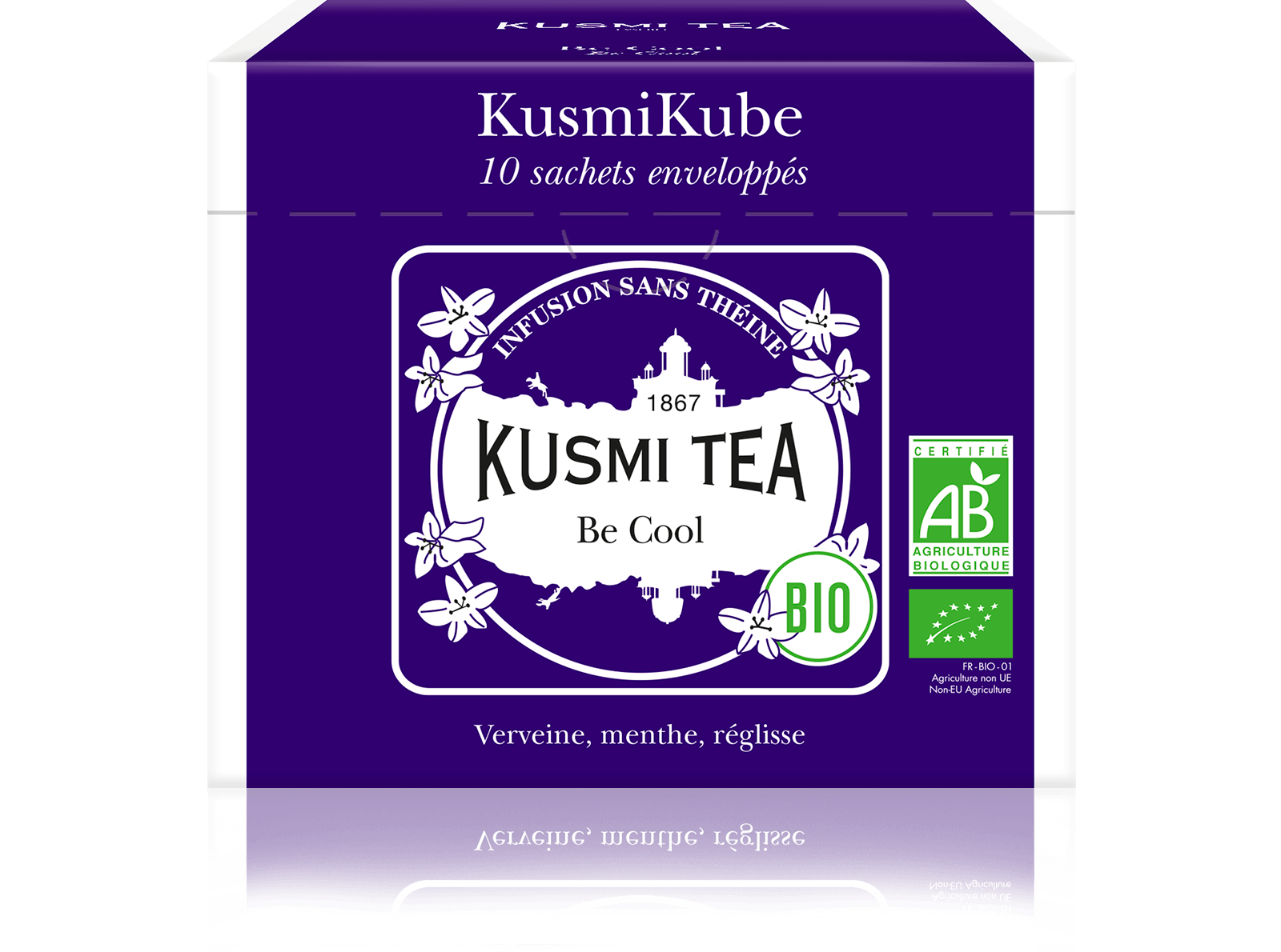 Be Cool bio - Infusion verveine - Sachets de thé - Kusmi Tea