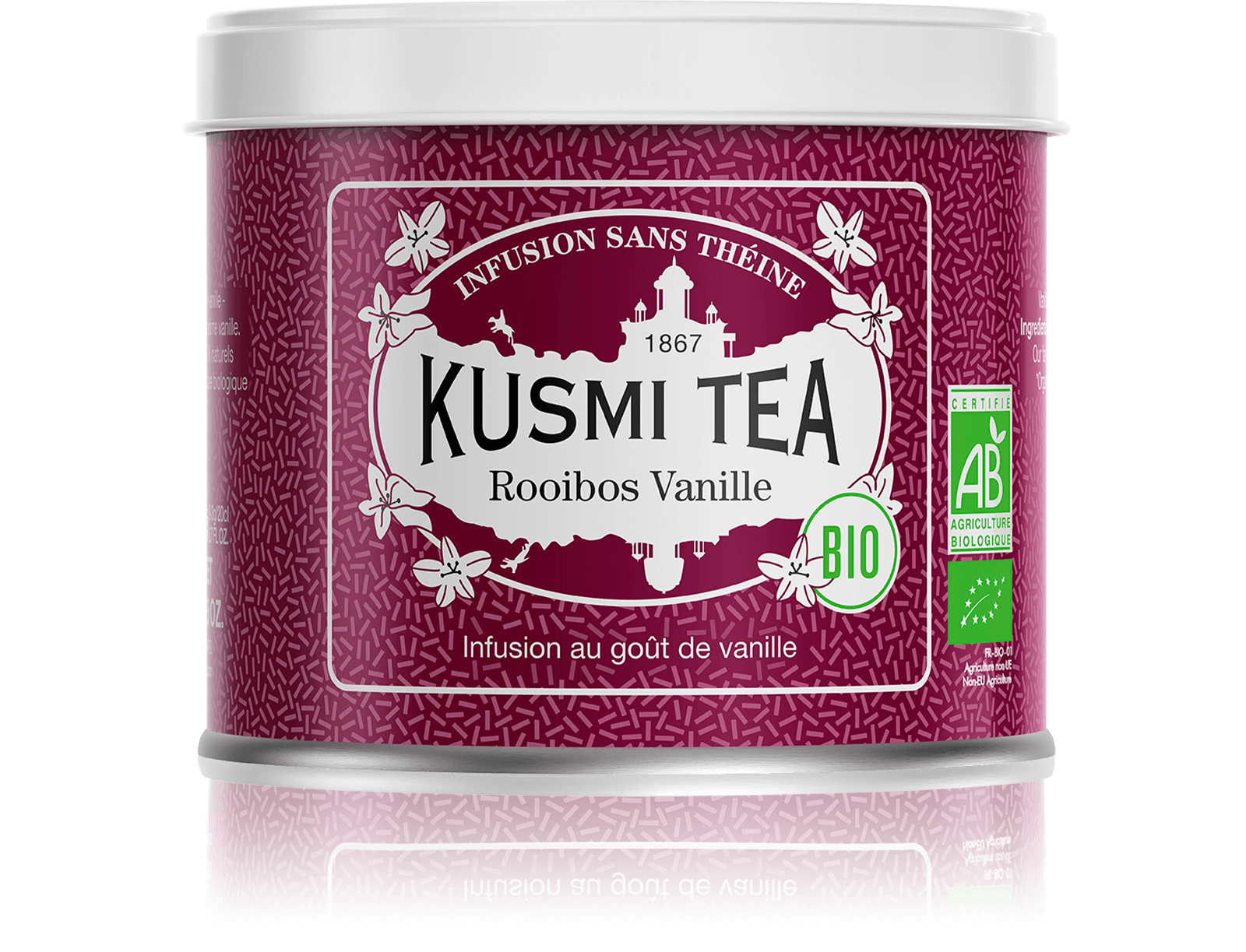Vanilla Rooibos (Organic herbal tea) - Kusmi Tea